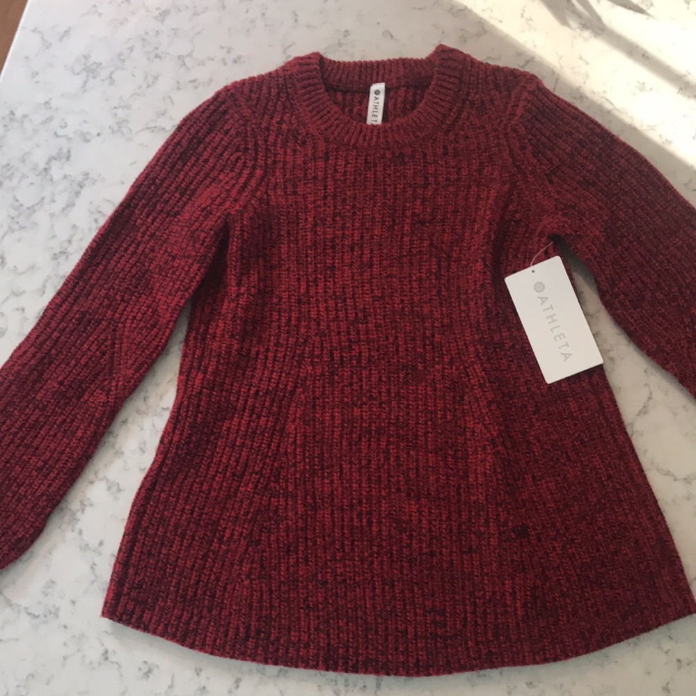 Athleta Wool Blend Sweater NWT